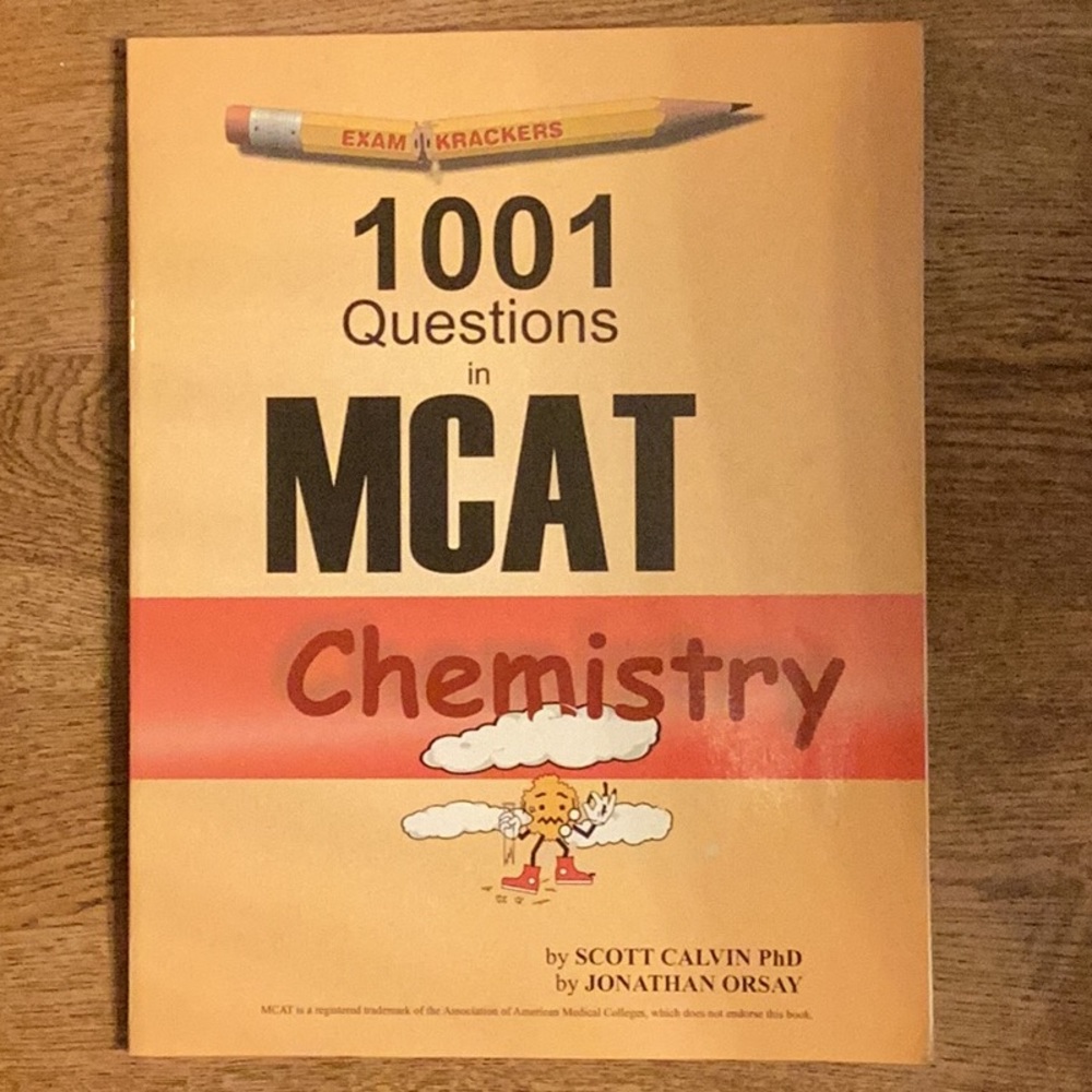 MCAT Chemistry practice questions